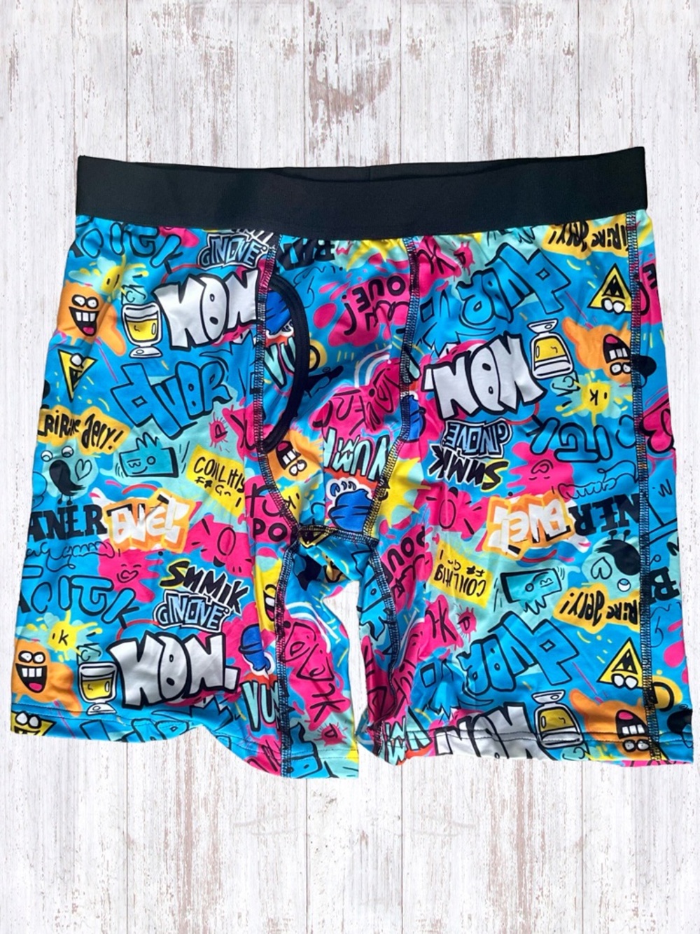NWT CHUAKIN Mens Athletic Boxer Briefs Long Leg Underwear Med. - Picture 9 of 16